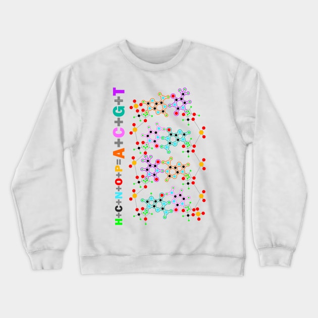 DNA Crewneck Sweatshirt by tuditees